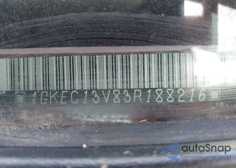 2003 GMC Yukon Sle из США, поврежденный, VIN 1GKEC13V83R188216